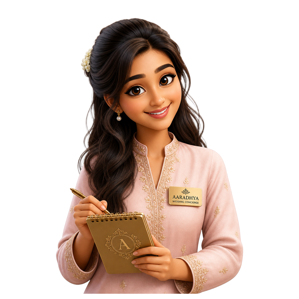 Aaradhya — your wedding concierge